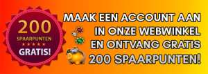 Banner 200 punten Nieuwsbrief