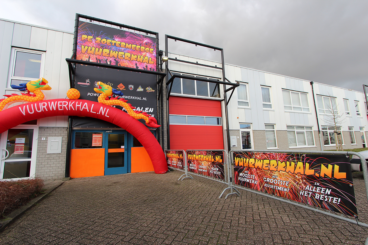 Openingstijden van De Zoetermeerse Vuurwerkhal