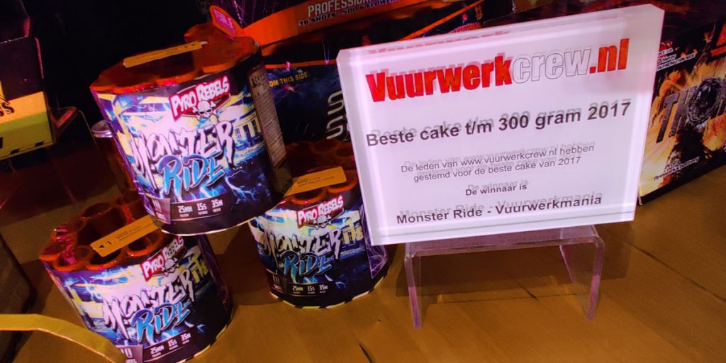 De Monster Ride van Vuurwerkmania