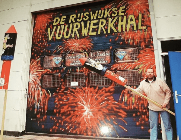 Vuurwerk Rijswijk, De Rijswijkse Vuurwerkhal